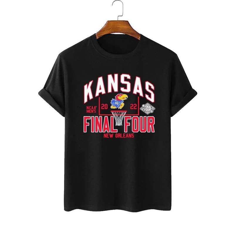 Kansas Jayhawk Ncaa Basketball Final Four T Shirt