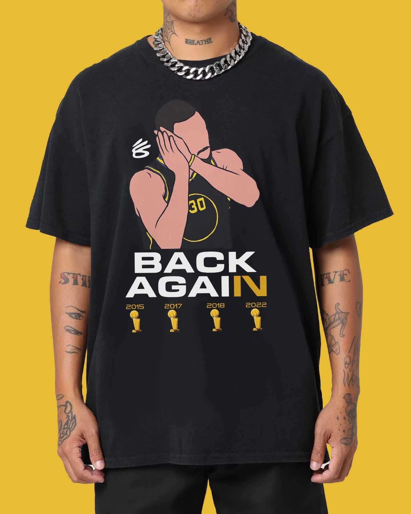 Stephen Curry Back Again Night Night T-shirt