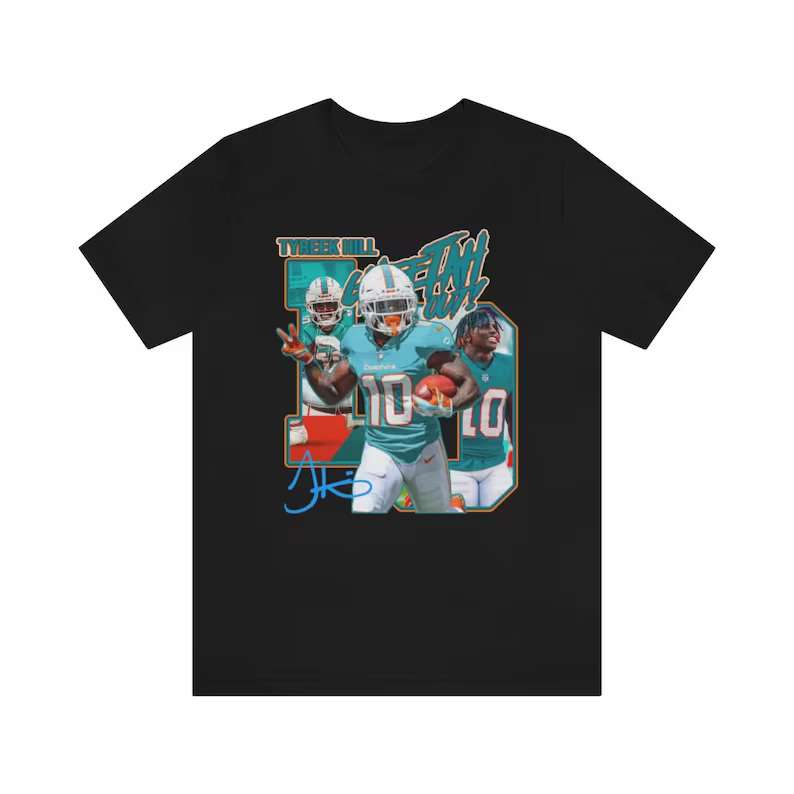 Tyreek Hill Miami Dolphins T-shirt Nfl Player