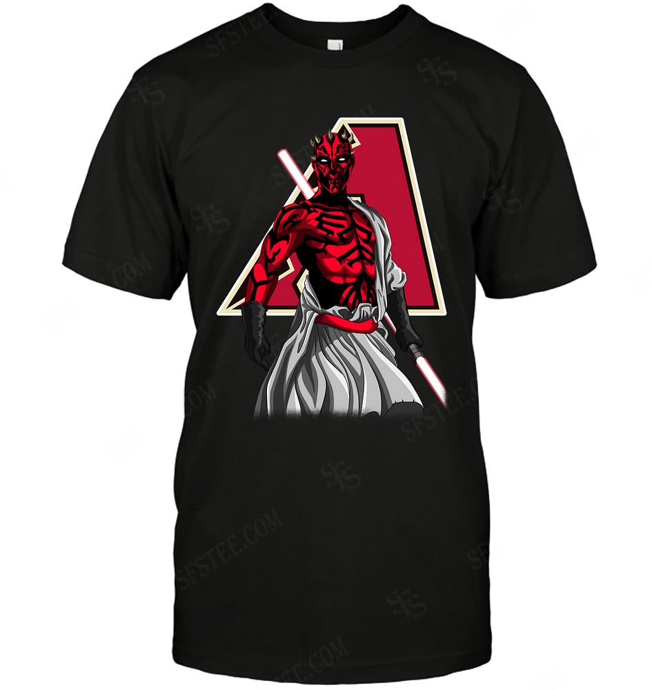 Mlb Arizona Diamondbacks Darth Maul Star Wars Size Up To 5xl