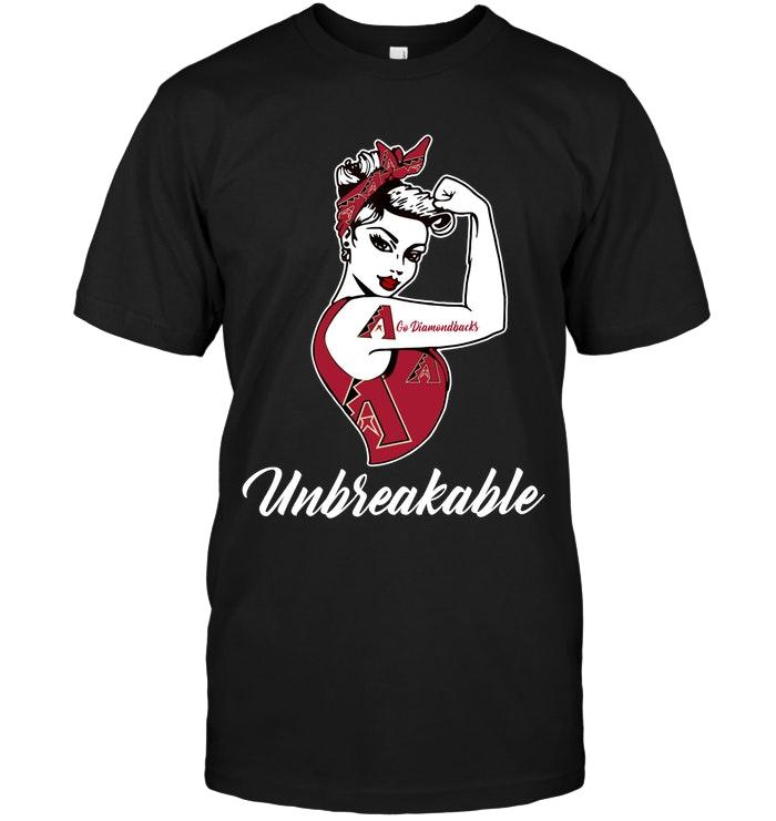 Mlb Arizona Diamondbacks Go Arizona Diamondbacks Unbreakable Girl Shirt Shirt Size Up To 5xl