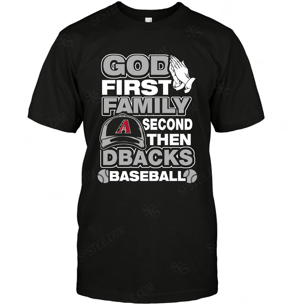 Mlb Arizona Diamondbacks God First Family Second Then My Team Sweater Size Up To 5xl