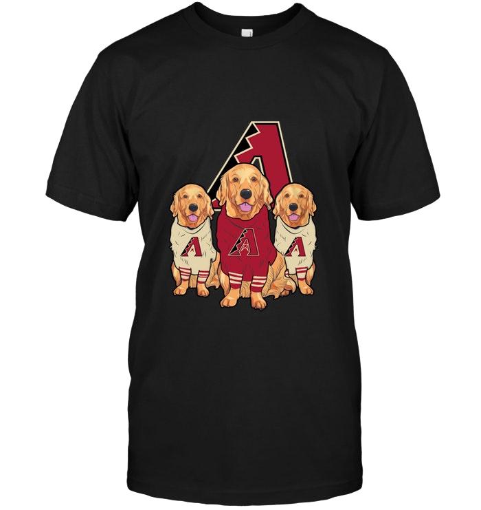 Mlb Arizona Diamondbacks Golden Retriever Arizona Diamondbacks Fan Shirt Sweater Size Up To 5xl