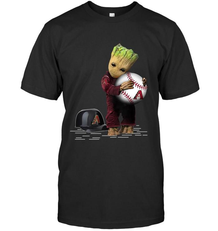 Mlb Arizona Diamondbacks Groot Loves Arizona Diamondbacks Fan Shirt Sweater Size Up To 5xl