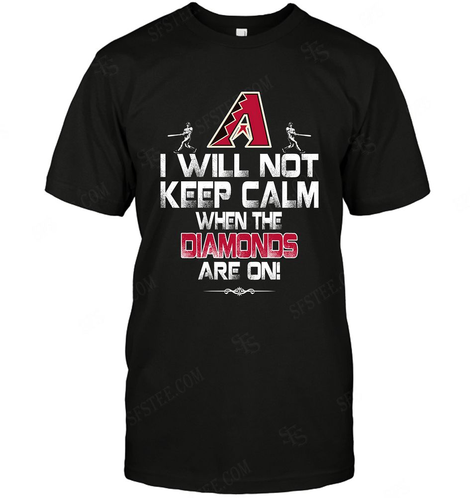 Mlb Arizona Diamondbacks I Will Not Keep Calm Tank Top Size Up To 5xl