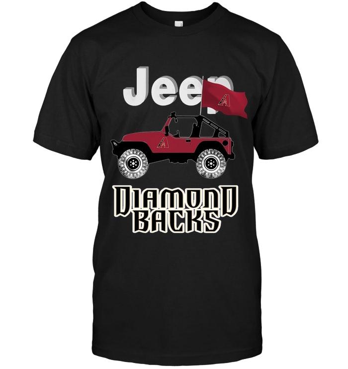 Mlb Arizona Diamondbacks Jeep Arizona Diamondbacks Fan Shirt Shirt Size Up To 5xl