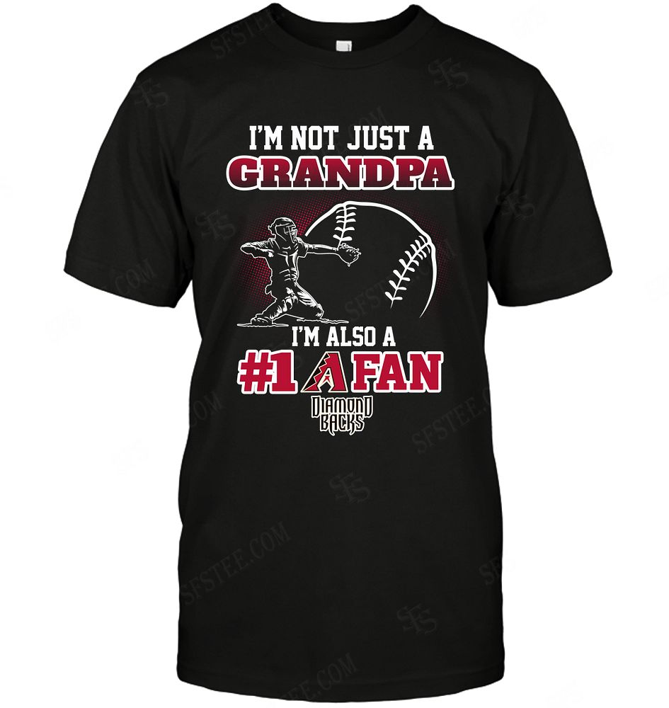 Mlb Arizona Diamondbacks Not Just Grandpa Also A Fan Shirt Size Up To 5xl