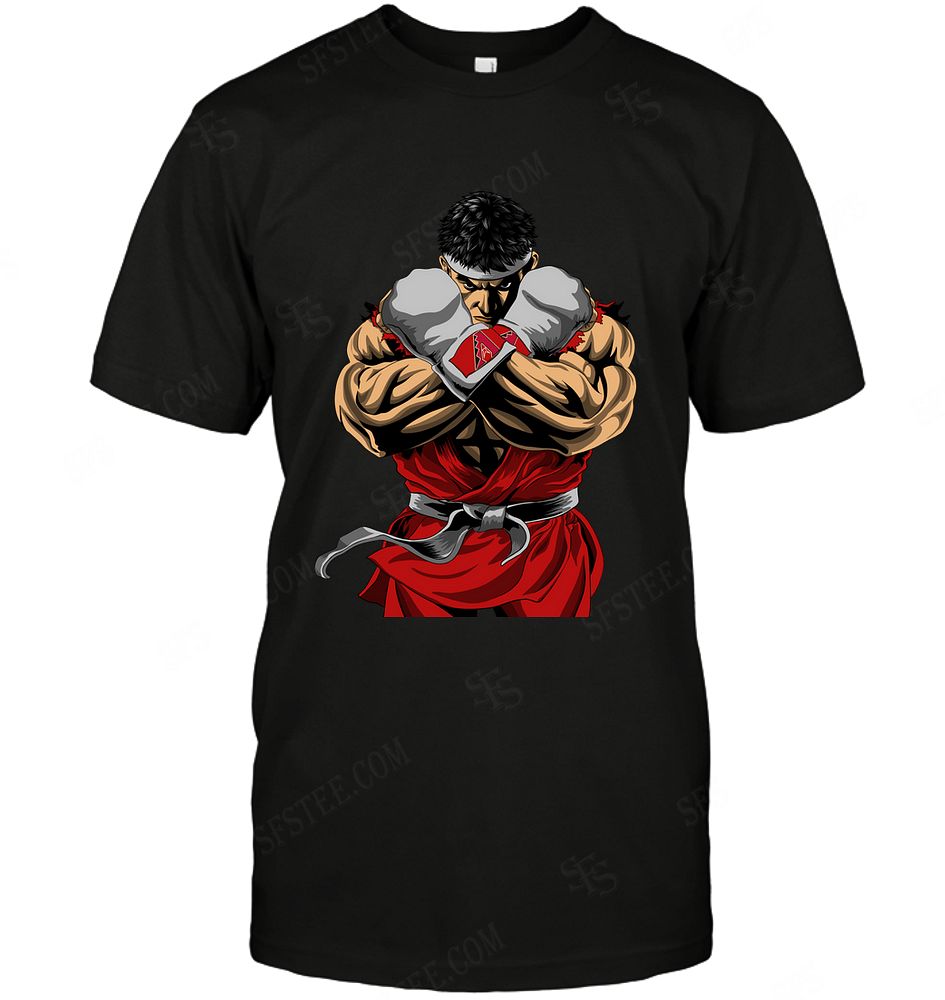 Mlb Arizona Diamondbacks Ryu Nintendo Street Fighter Tshirt Size Up To 5xl