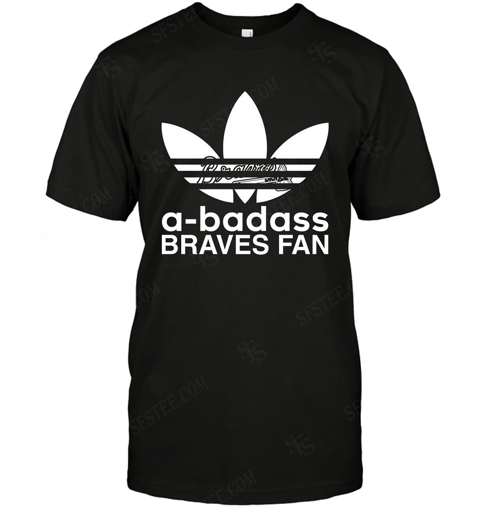 Mlb Atlanta Braves Adidas Combine Logo Jersey Tshirt Size Up To 5xl