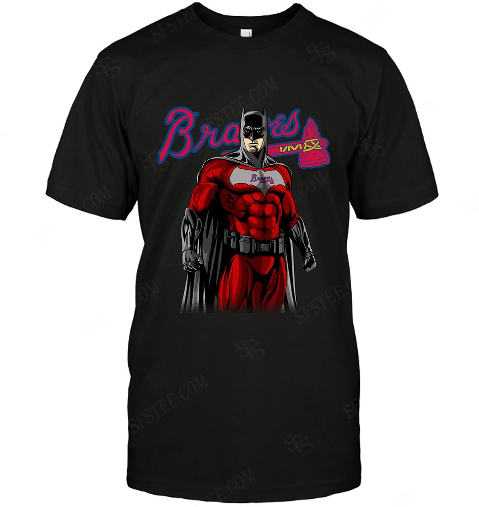 Mlb Atlanta Braves Batman Dc Marvel Jersey Superhero Avenger Tank Top Plus Size Up To 5xl