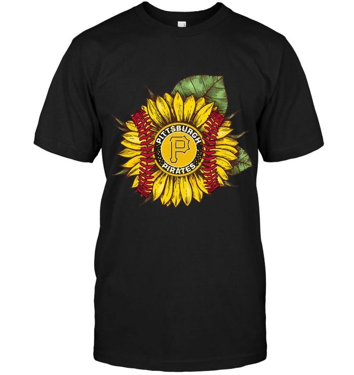 Mlb Pittsburgh Pirates Sunflower Pittsburgh Pirates Fan Shirt Tshirt Plus Size Up To 5xl