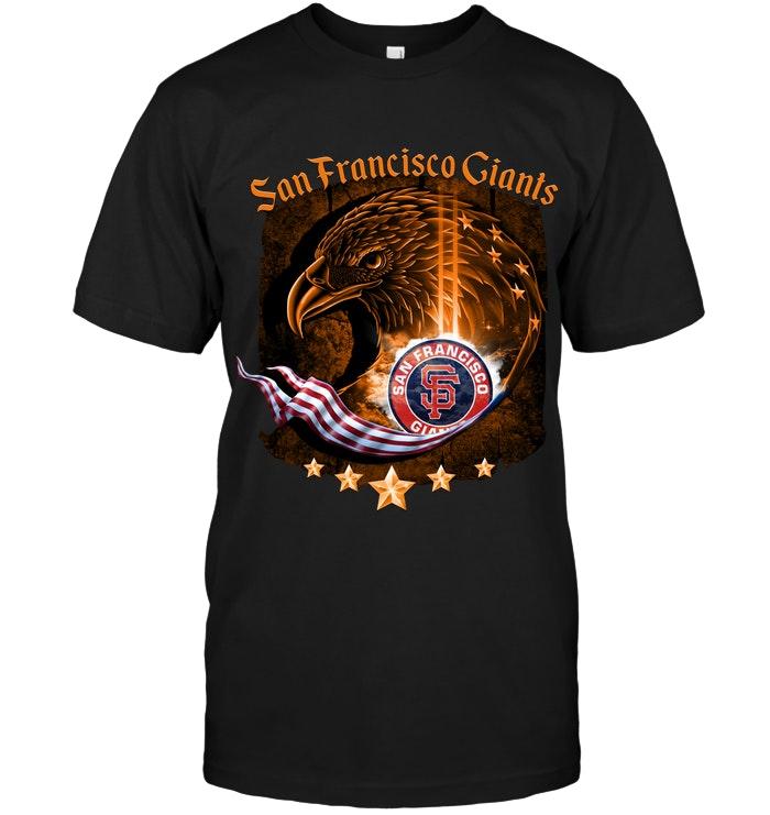 Mlb San Diego Padres San Francisco Giants Eagle American Flag Shirt Sweater Plus Size Up To 5xl