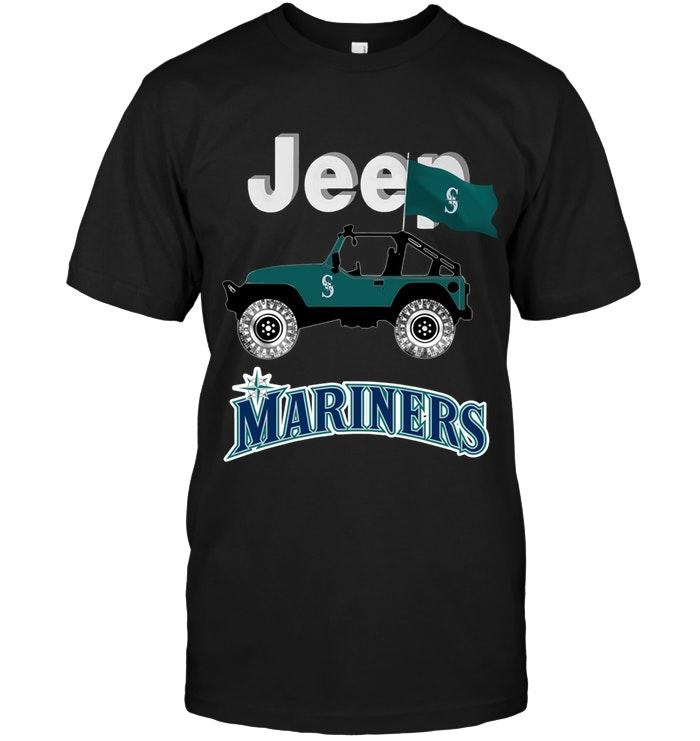 Mlb Seattle Mariners Jeep Seattle Mariners Fan Shirt Hoodie Plus Size Up To 5xl