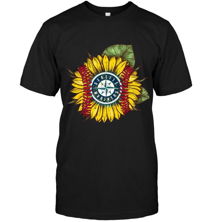 Mlb Seattle Mariners Sunflower Seattle Mariners Fan Shirt Shirt Size Up To 5xl