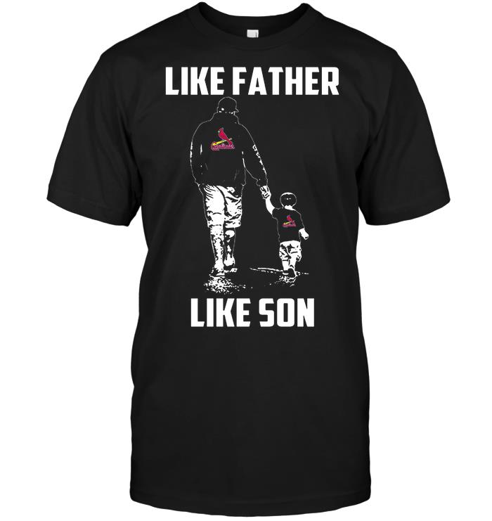 Mlb St Louis Cardinals Like Father Like Son Plus Size Up To 5xl