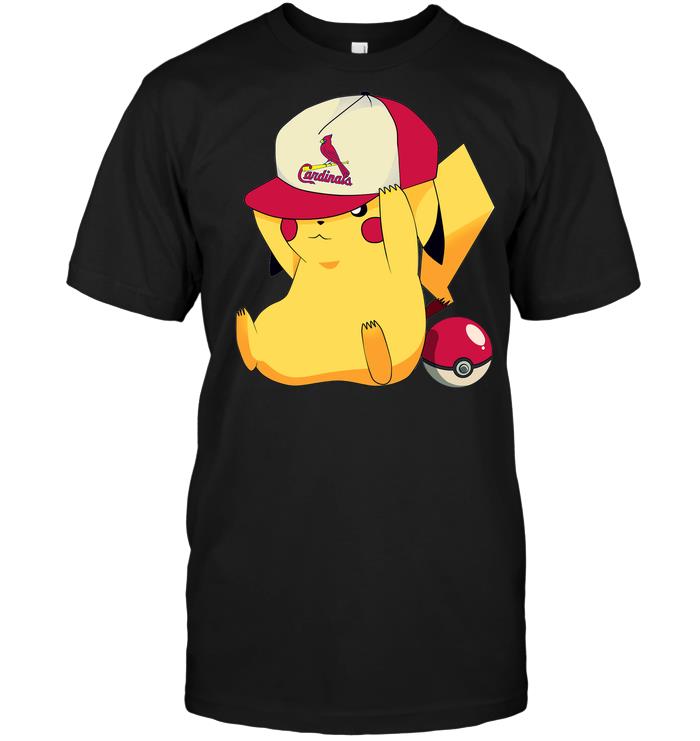 Mlb St Louis Cardinals Pikachu Pokemon Tank Top Size Up To 5xl