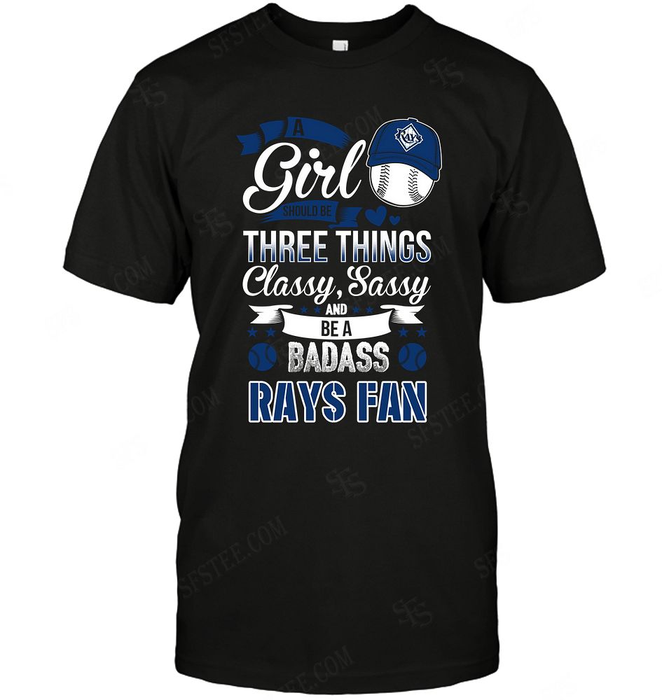 Mlb Tampa Bay Rays A Girl Should Be Three Things Sweater Size Up To 5xl