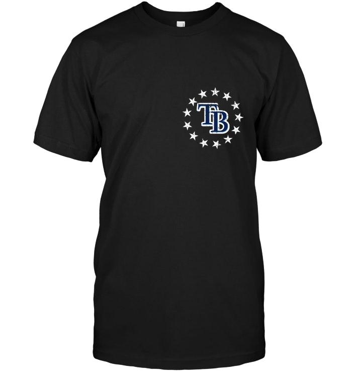 Mlb Tampa Bay Rays American Star Flag Shirt Shirt Plus Size Up To 5xl