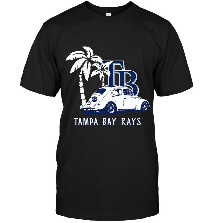 Mlb Tampa Bay Rays Beetle Car Shirt Tank Top Plus Size Up To 5xl