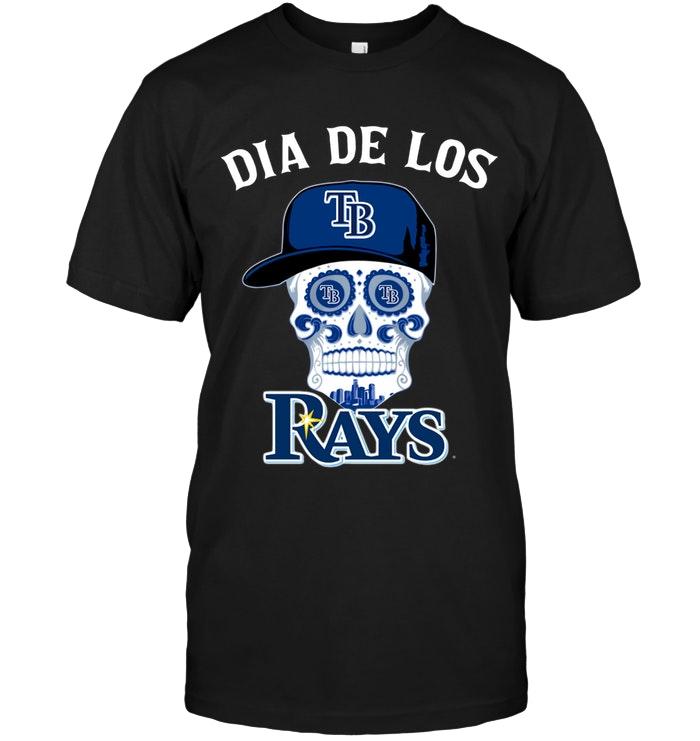 Mlb Tampa Bay Rays Dia De Los Tampa Bay Rays Sugar Skull Poco Loco Shirt Sweater Plus Size Up To 5xl