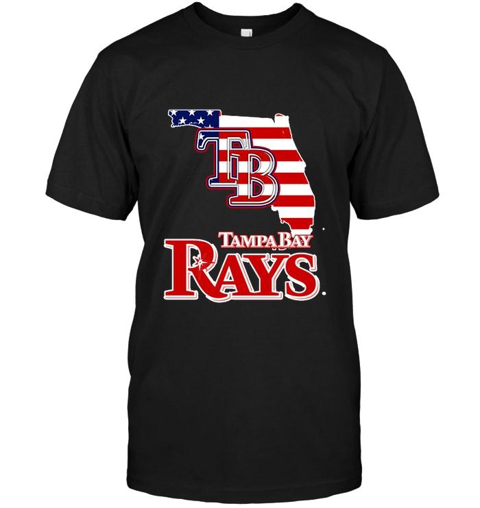 Mlb Tampa Bay Rays Florida 4th July Independence Day American Flag Shirt White Sweater Size Up To 5xl