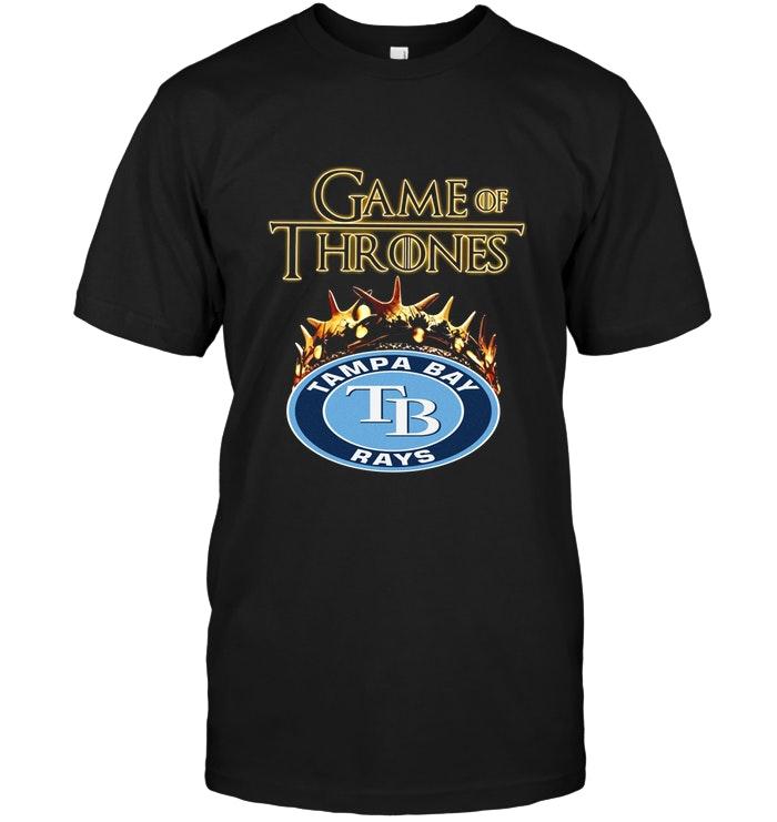 Mlb Tampa Bay Rays Game Of Thrones Crown Shirt Long Sleeve Plus Size Up To 5xl