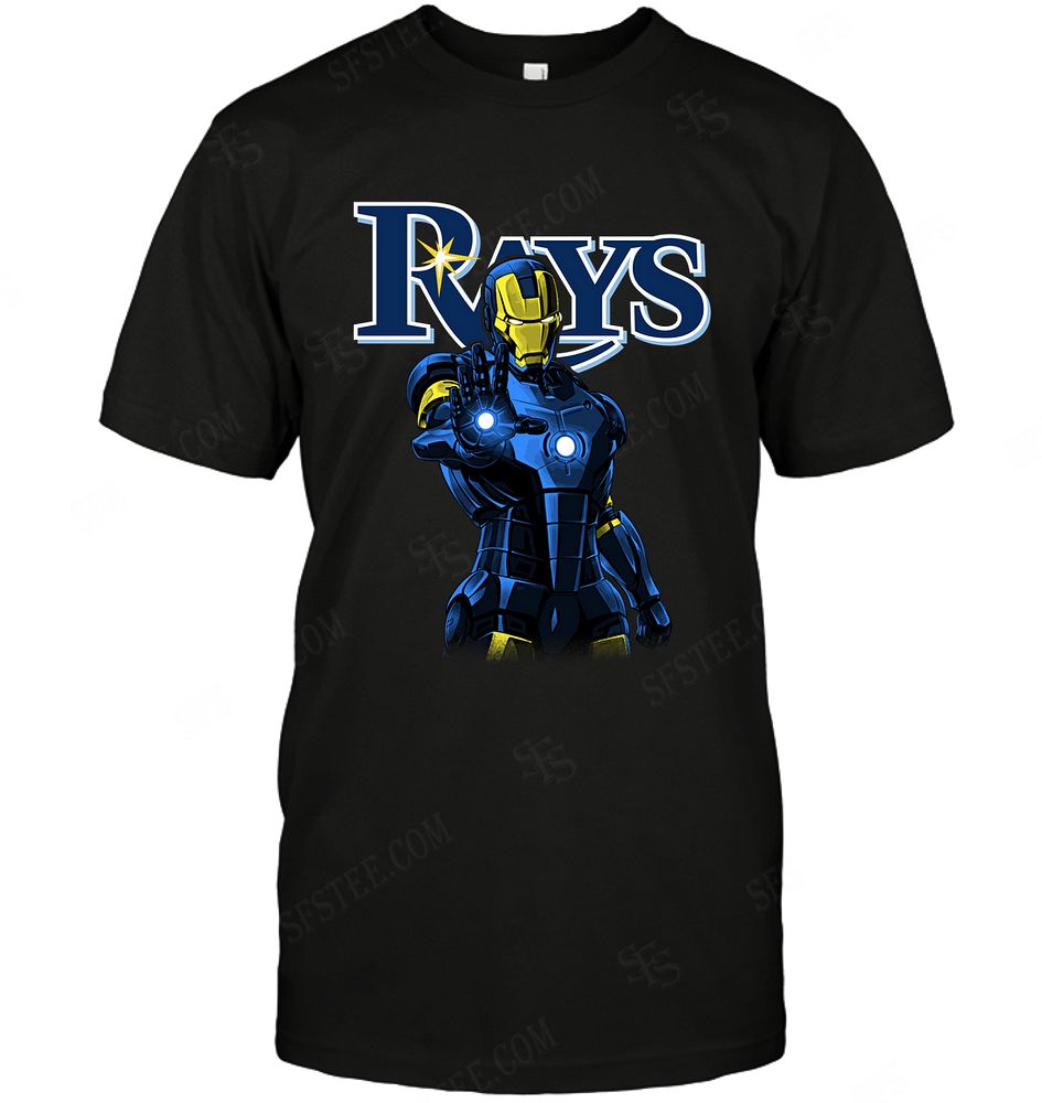 Mlb Tampa Bay Rays Ironman Dc Marvel Jersey Superhero Avenger Shirt Size Up To 5xl