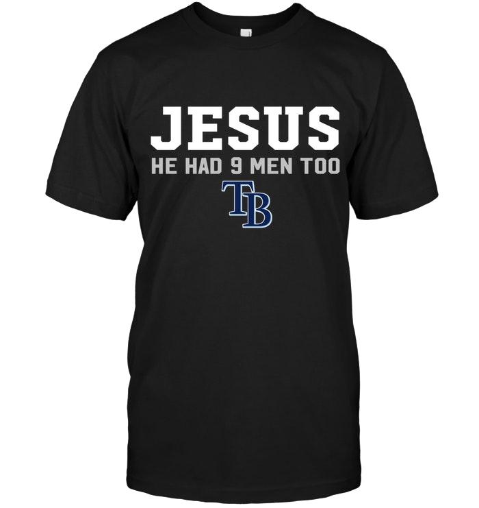 Mlb Tampa Bay Rays Jesus He Has 9 Men Too Tampa Bay Rays Shirt Sweater Plus Size Up To 5xl