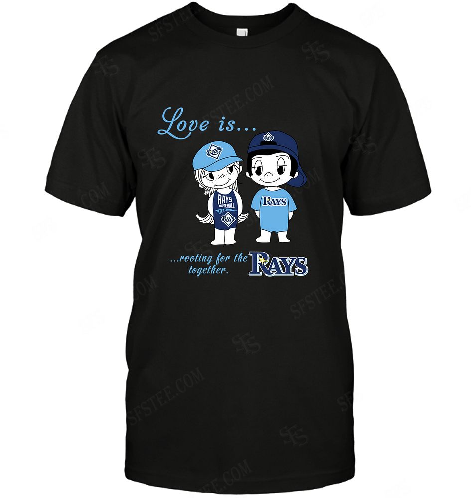 Mlb Tampa Bay Rays Love Is Rooting For The Together Tshirt Plus Size Up To 5xl