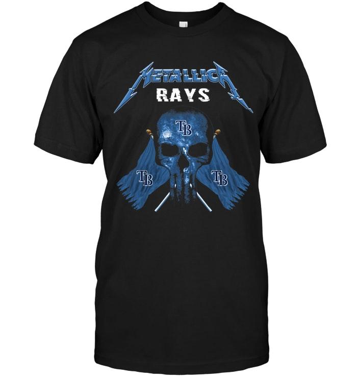 Mlb Tampa Bay Rays Metallica Tampa Bay Rays Shirt Plus Size Up To 5xl