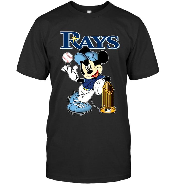 Mlb Tampa Bay Rays Mickey Mlb Champions Shirt Sweater Plus Size Up To 5xl