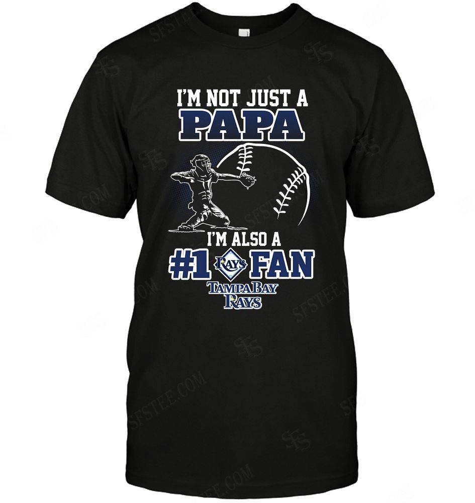 Mlb Tampa Bay Rays Not Just Papa Also A Fan Tshirt Plus Size Up To 5xl