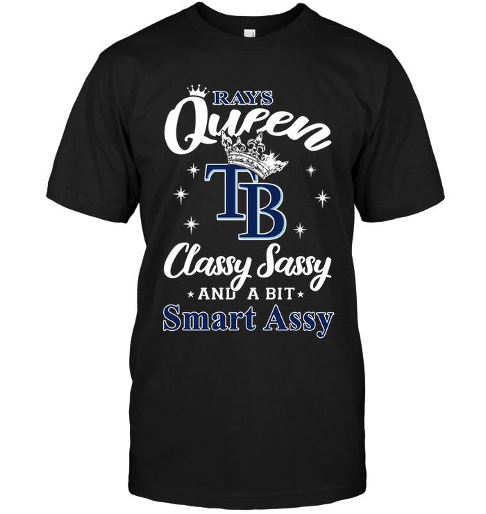 Mlb Tampa Bay Rays Queen Classy Sasy A Bit Smart Asy Shirt Tank Top Plus Size Up To 5xl