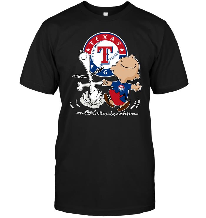 Mlb Texas Rangers Charlie Brown Snoopy Texas Rangers Shirt Plus Size Up To 5xl