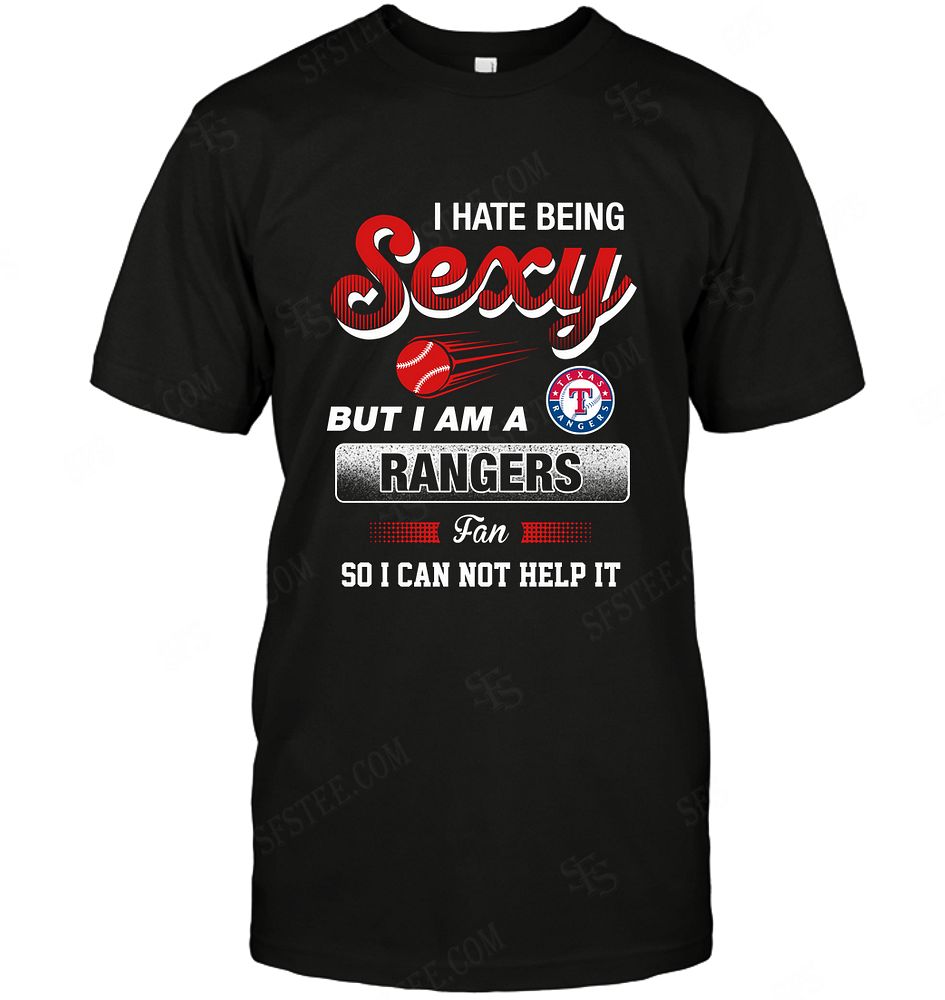 Mlb Texas Rangers I Hate Being Sexy Tank Top Plus Size Up To 5xl