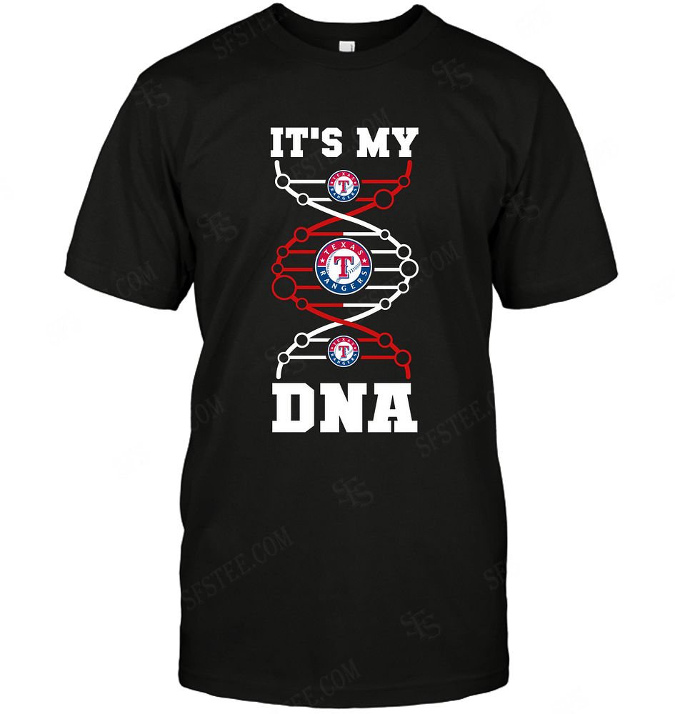 Mlb Texas Rangers Its My Dna Tshirt Size Up To 5xl