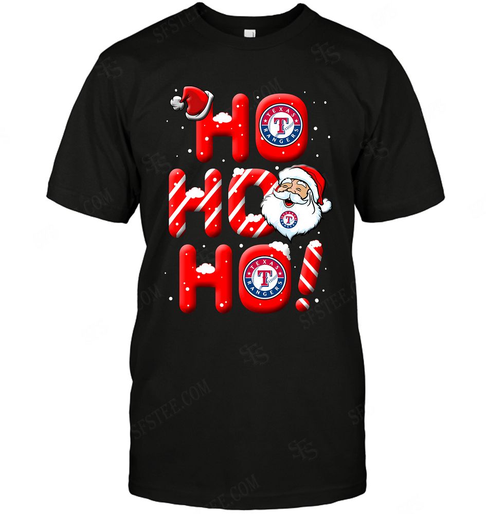 Mlb Texas Rangers Noel Christmas Ho Ho Ho Hoodie Size Up To 5xl