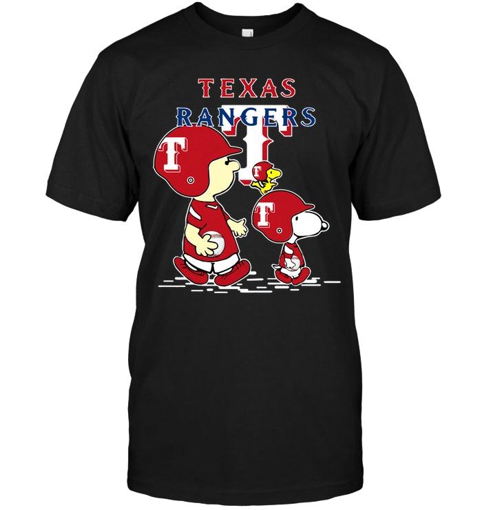 Mlb Texas Rangers Snoopy Shirt Shirt Plus Size Up To 5xl