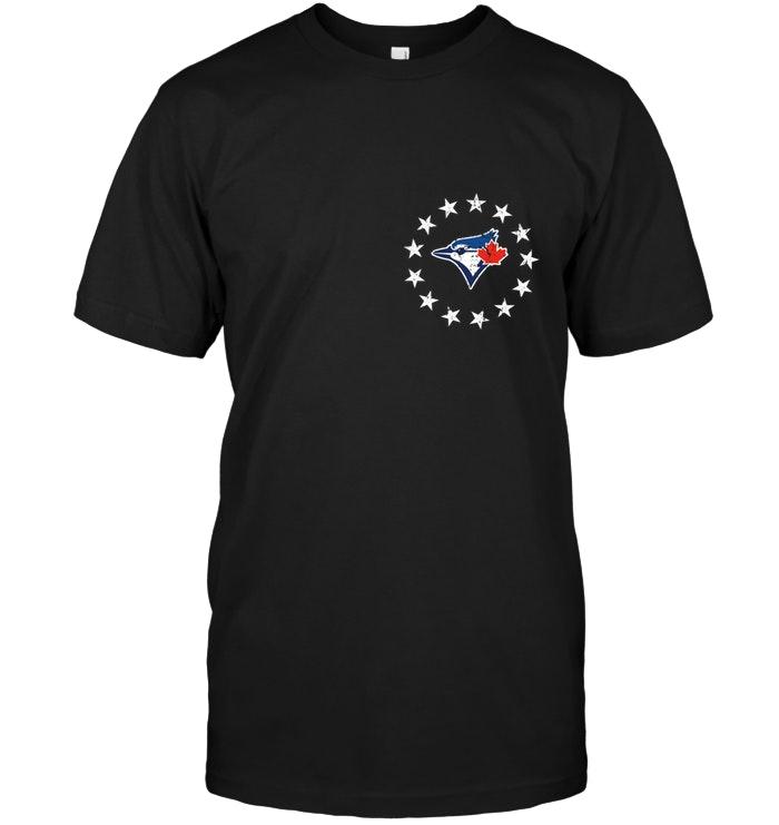 Mlb Toronto Blue Jays American Star Flag Shirt Tshirt Plus Size Up To 5xl