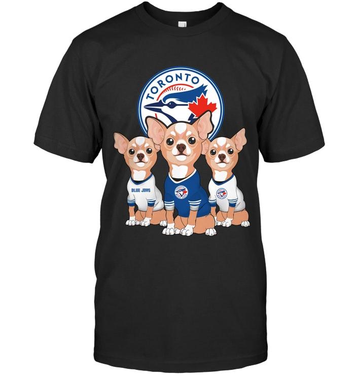 Mlb Toronto Blue Jays Chihuahuas Fan Shirt Tshirt Plus Size Up To 5xl