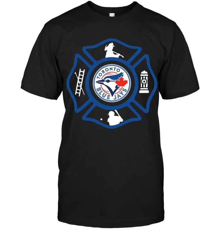 Mlb Toronto Blue Jays Firefighter Shirt Size Up To 5xl