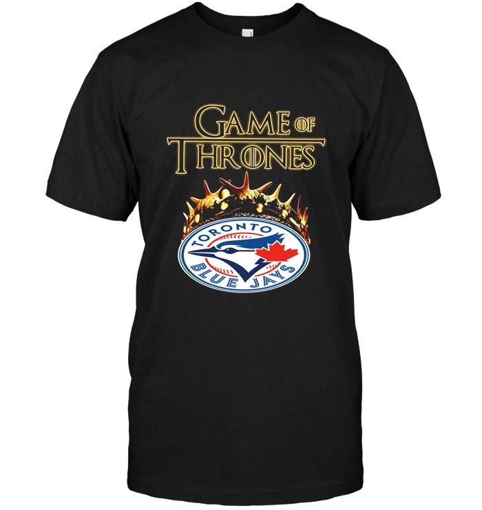 Mlb Toronto Blue Jays Game Of Thrones Crown Shirt Hoodie Size Up To 5xl