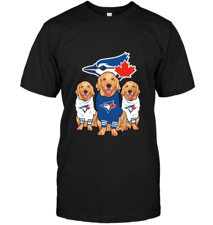 Mlb Toronto Blue Jays Golden Retriever Toronto Blue Jays Fan Shirt Sweater Size Up To 5xl