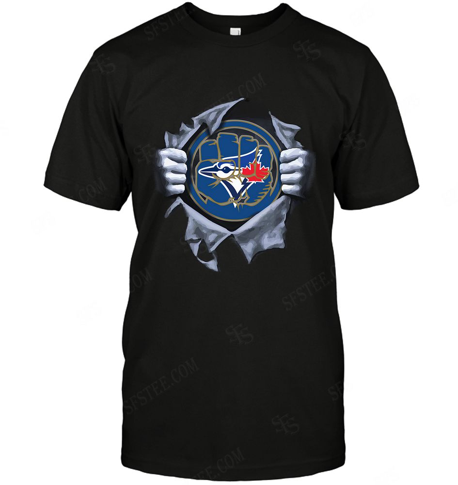 Mlb Toronto Blue Jays Hulk Logo Dc Marvel Jersey Superhero Avenger Sweater Plus Size Up To 5xl