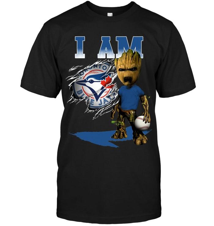 Mlb Toronto Blue Jays I Am Toronto Blue Jays Groot Shirt Tshirt Size Up To 5xl