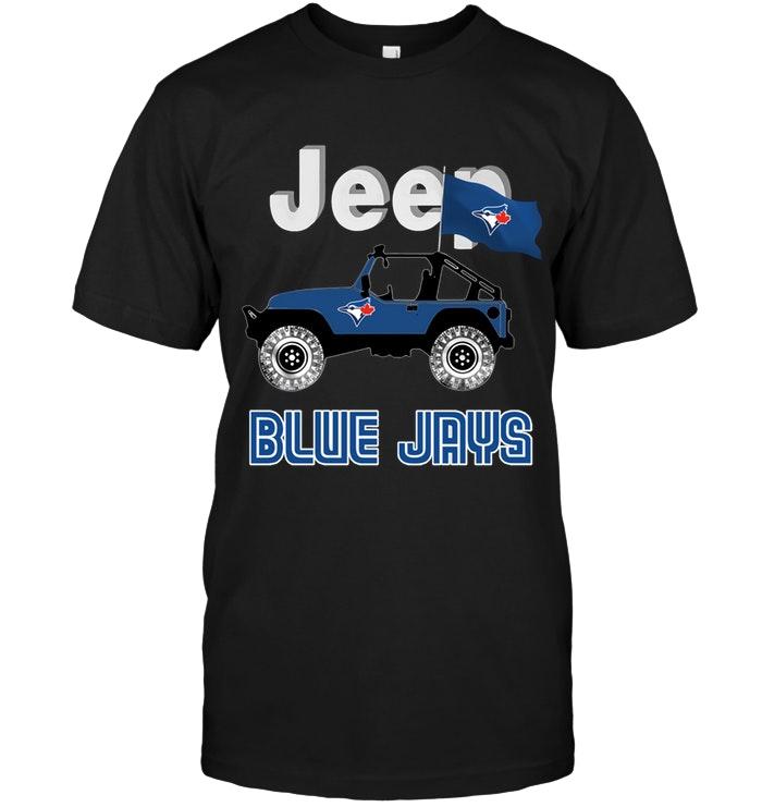 Mlb Toronto Blue Jays Jeep Toronto Blue Jays Fan Shirt Sweater Size Up To 5xl