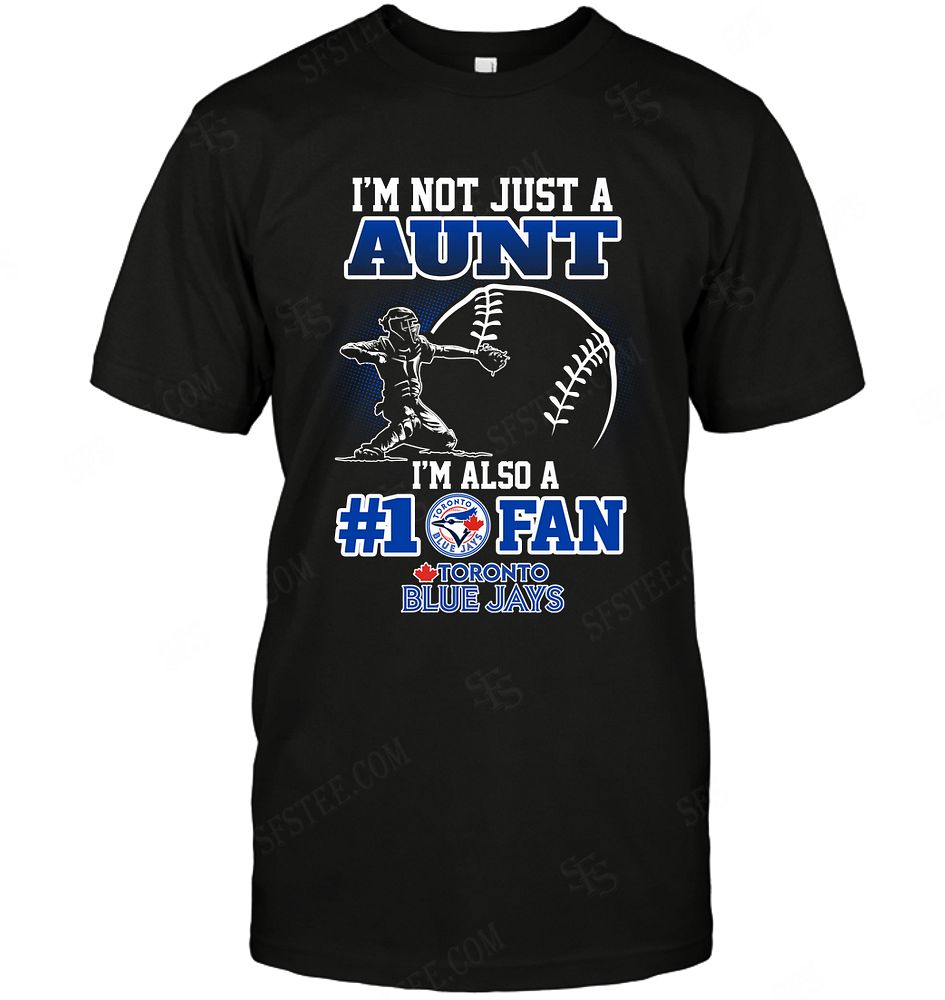 Mlb Toronto Blue Jays Not Just Aunt Also A Fan Long Sleeve Size Up To 5xl