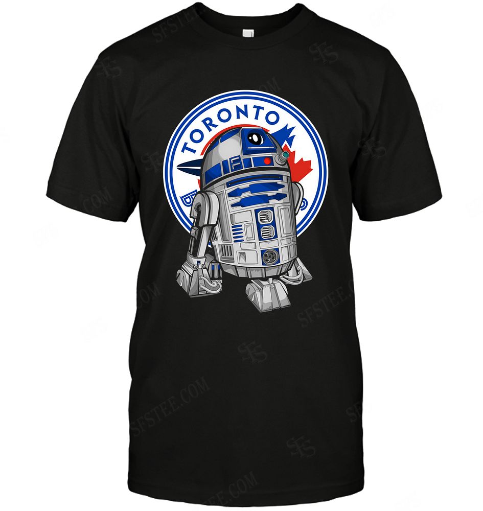 Mlb Toronto Blue Jays R2d2 Star Wars Tshirt Size Up To 5xl