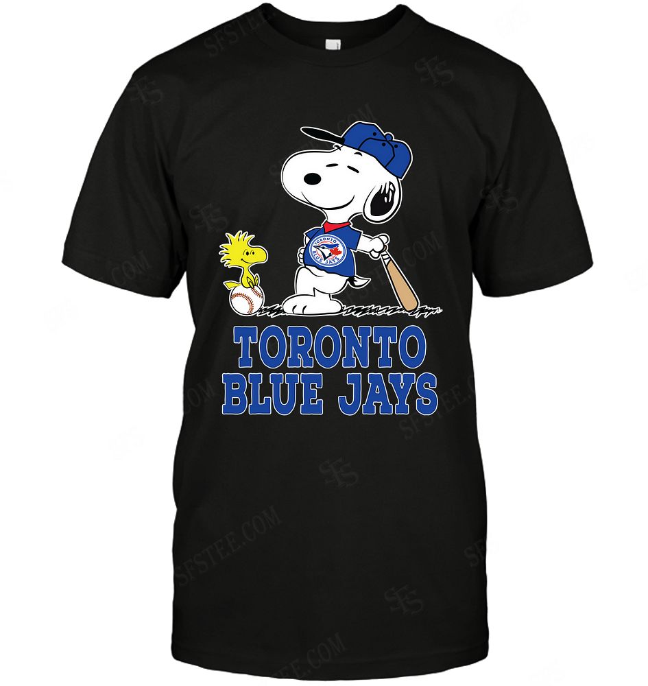 Mlb Toronto Blue Jays Snoopy Dog Tank Top Plus Size Up To 5xl