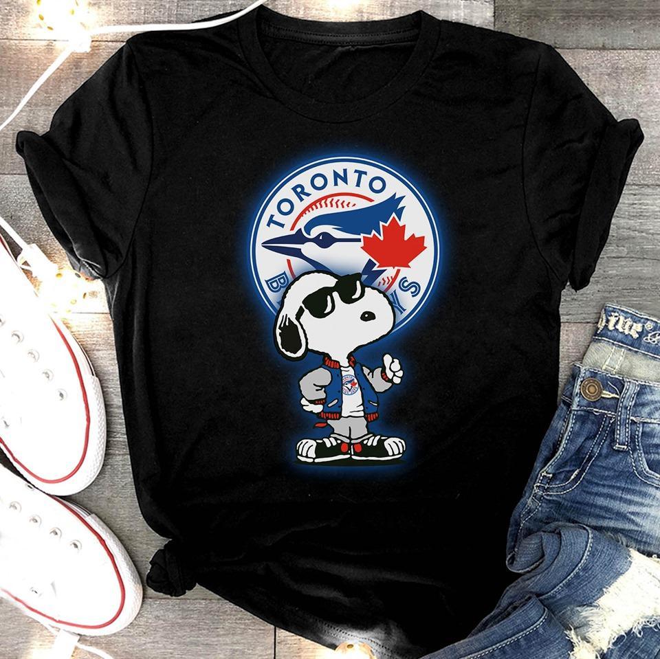 Mlb Toronto Blue Jays Snoopy Likes Toronto Blue Jays Mlb Fan T Shirt Shirt Plus Size Up To 5xl